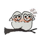 フクロウパート3（個別スタンプ：7）