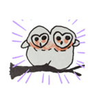 フクロウパート3（個別スタンプ：8）
