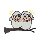 フクロウパート3（個別スタンプ：10）
