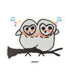 フクロウパート3（個別スタンプ：18）