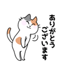 三毛猫みーなさんの敬語スタンプ（個別スタンプ：29）