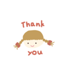 girl-stamp 1（個別スタンプ：6）