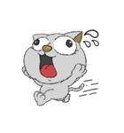 マヌケ猫（個別スタンプ：10）