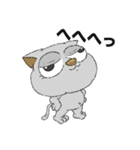マヌケ猫（個別スタンプ：13）