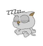 マヌケ猫（個別スタンプ：23）