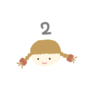 girl-stamp 2（個別スタンプ：3）