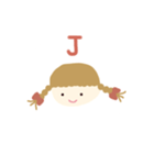 girl-stamp 2（個別スタンプ：20）