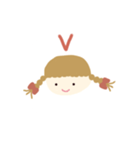 girl-stamp 2（個別スタンプ：32）