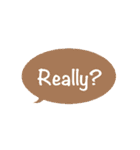 ひとこと英語で！色吹き出し vol.1（個別スタンプ：22）