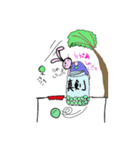 うさあちゃん～雨だねうさぎ～3（個別スタンプ：4）