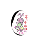 うさあちゃん～雨だねうさぎ～3（個別スタンプ：6）