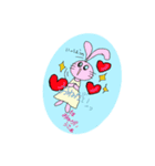うさあちゃん～雨だねうさぎ～3（個別スタンプ：7）