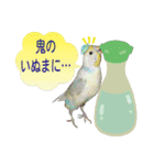 お茶目なインコ（個別スタンプ：19）