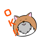 ひげねこ伯爵（個別スタンプ：5）