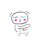ほわいと人間（個別スタンプ：15）