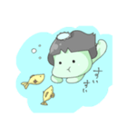 みかっぱの生活（個別スタンプ：4）