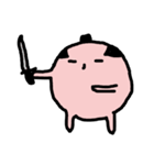ももざむらい。（個別スタンプ：21）