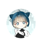 蒼音スタンプ魚付き（個別スタンプ：16）