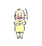 ほっそり赤ちゃんの日常（個別スタンプ：10）