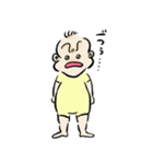 ほっそり赤ちゃんの日常（個別スタンプ：11）