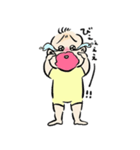 ほっそり赤ちゃんの日常（個別スタンプ：12）