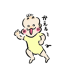 ほっそり赤ちゃんの日常（個別スタンプ：18）