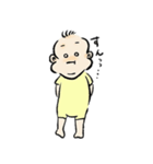 ほっそり赤ちゃんの日常（個別スタンプ：22）