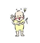 ほっそり赤ちゃんの日常（個別スタンプ：27）