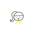使いやすい！！シンプルガール（個別スタンプ：2）