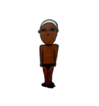 無口なスイマー太郎（個別スタンプ：1）