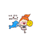 We are MARINE★（個別スタンプ：12）