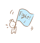 ゆうるさぎの日常会話（個別スタンプ：3）