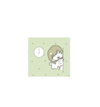 毎日使える カラフルな女の子（個別スタンプ：10）