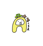 くっつく君（個別スタンプ：7）