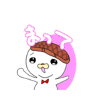 「お肉ちゃん」しんぷるスタンプ（個別スタンプ：3）