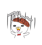 「お肉ちゃん」しんぷるスタンプ（個別スタンプ：11）
