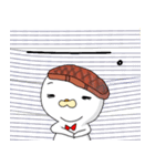「お肉ちゃん」しんぷるスタンプ（個別スタンプ：17）