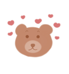 クマさんのワールド（個別スタンプ：1）