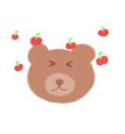 クマさんのワールド（個別スタンプ：6）