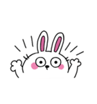 口なしうさぎの文字なしスタンプ 02（個別スタンプ：17）