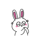 口なしうさぎの文字なしスタンプ 02（個別スタンプ：28）