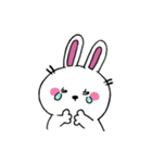 口なしうさぎの文字なしスタンプ 02（個別スタンプ：29）