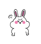 口なしうさぎの文字なしスタンプ 02（個別スタンプ：33）