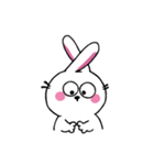 口なしうさぎの文字なしスタンプ 02（個別スタンプ：35）