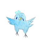 手描きインコスタンプ2（個別スタンプ：6）
