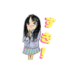 こんな女子いるよね（個別スタンプ：4）