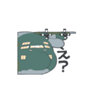 ちびひこーき（輸送）（個別スタンプ：25）