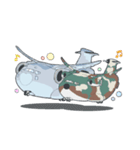 ちびひこーき（輸送）（個別スタンプ：29）