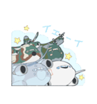 ちびひこーき（輸送）（個別スタンプ：30）