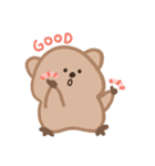 クオカは幸せだ。（個別スタンプ：1）